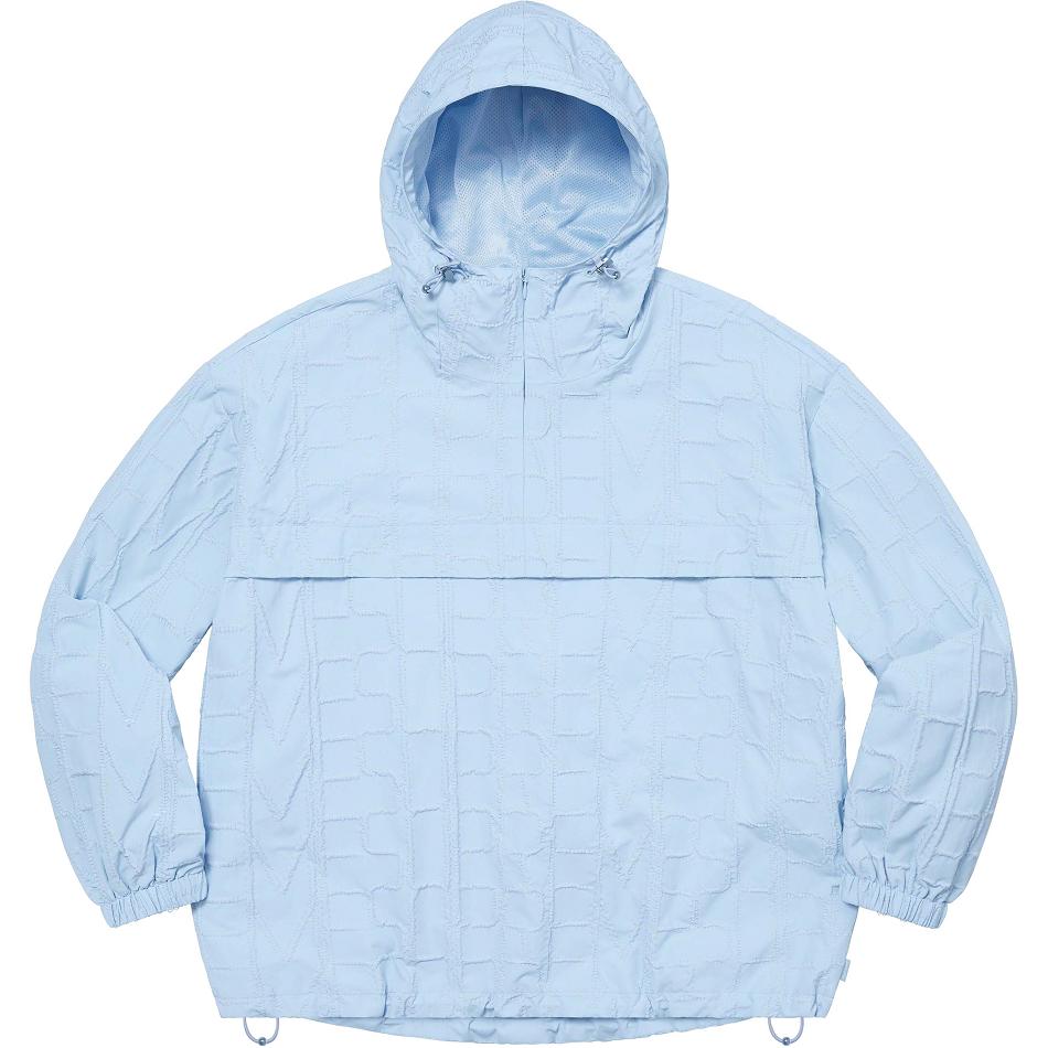 Chaquetas Supreme Repeat Stitch Anorak Azules | Supreme 188ZG